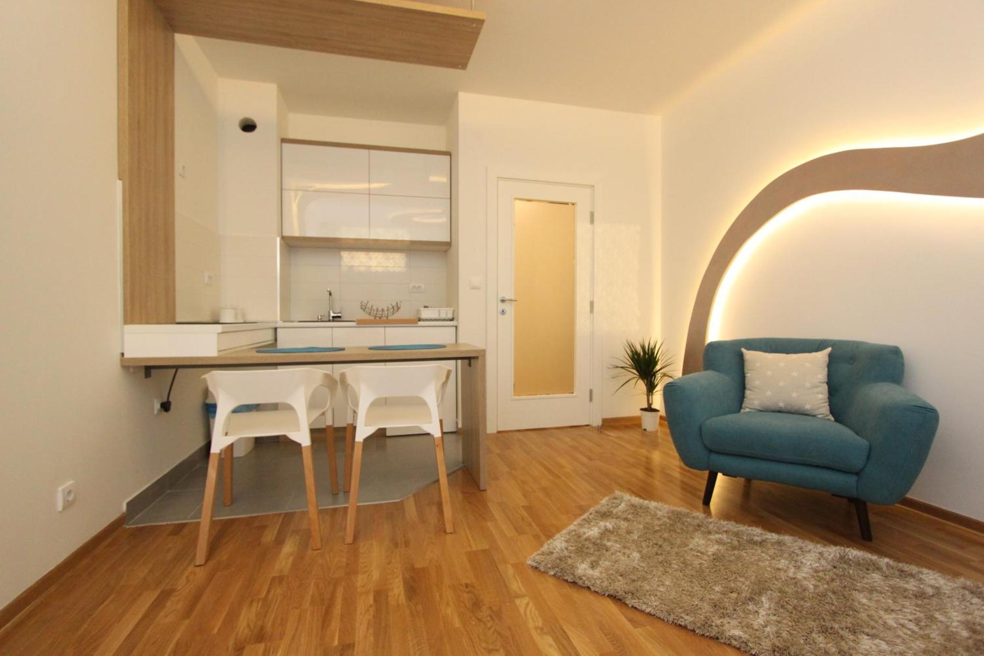 Riviera New Belgrade Apartment, Parking 5 Eur Per Day 外观 照片